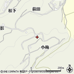 愛知県豊田市上脇町萩田15-29周辺の地図