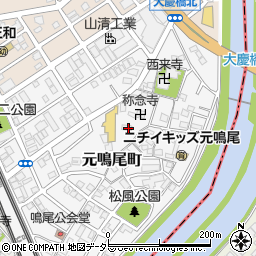 愛知県名古屋市南区元鳴尾町331周辺の地図
