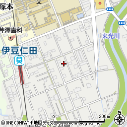 静岡県田方郡函南町仁田191-47周辺の地図