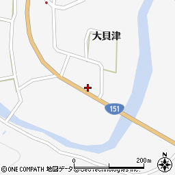 愛知県北設楽郡東栄町中設楽的場周辺の地図