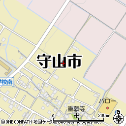 滋賀県守山市小島町1411周辺の地図