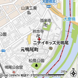 愛知県名古屋市南区元鳴尾町333周辺の地図