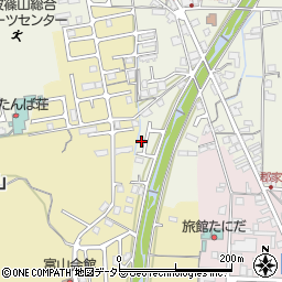 兵庫県丹波篠山市郡家831周辺の地図