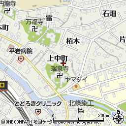 愛知県名古屋市緑区鳴海町上中町周辺の地図