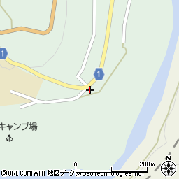 静岡県浜松市天竜区佐久間町中部174周辺の地図