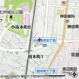 愛知県豊田市小坂本町8丁目70周辺の地図