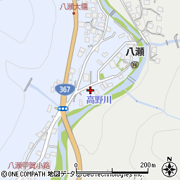 京都府京都市左京区八瀬近衛町391周辺の地図