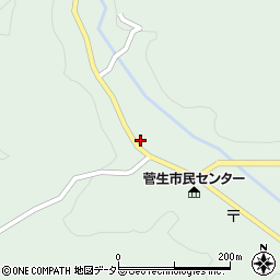 岡山県新見市菅生6392周辺の地図