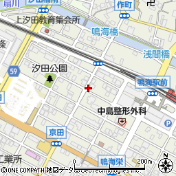 リパーク鳴海駅西駐車場周辺の地図