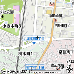 愛知県豊田市小坂本町8丁目66周辺の地図