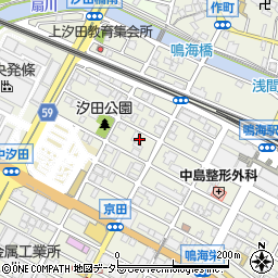 愛知県名古屋市緑区鳴海町上汐田181-1周辺の地図