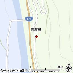 静岡県浜松市天竜区佐久間町大井2422周辺の地図