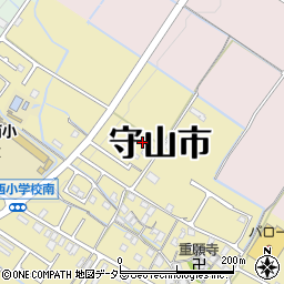 滋賀県守山市小島町1429周辺の地図