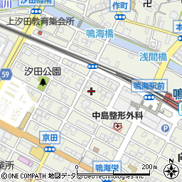 愛知県名古屋市緑区鳴海町上汐田252周辺の地図