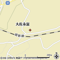 岡山県新見市大佐永富1390周辺の地図