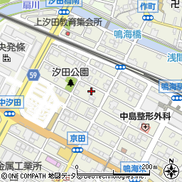 愛知県名古屋市緑区鳴海町上汐田182周辺の地図