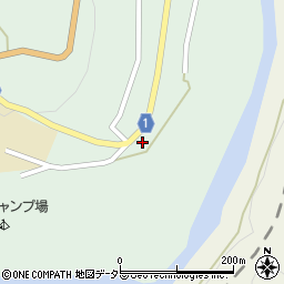 静岡県浜松市天竜区佐久間町中部172-2周辺の地図