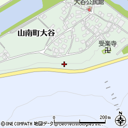 兵庫県丹波市山南町大谷30周辺の地図