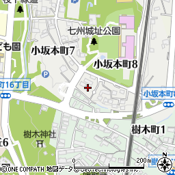 愛知県豊田市小坂本町8丁目80-2周辺の地図