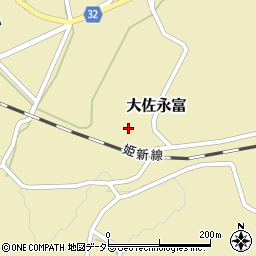 岡山県新見市大佐永富1412周辺の地図
