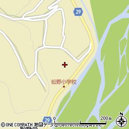 静岡県静岡市葵区松野189周辺の地図