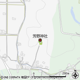 芳野神社周辺の地図