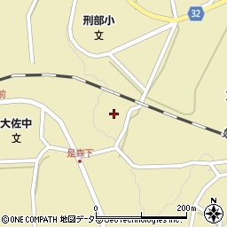 岡山県新見市大佐永富1535周辺の地図