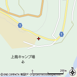 静岡県浜松市天竜区佐久間町中部337周辺の地図