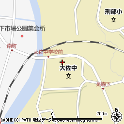岡山県新見市大佐永富1743周辺の地図