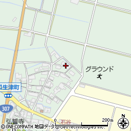 滋賀県東近江市瓜生津町1193周辺の地図