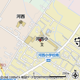 滋賀県守山市小島町1830周辺の地図