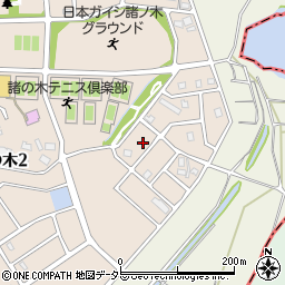 愛知県名古屋市緑区諸の木2丁目1008周辺の地図