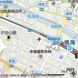 愛知県名古屋市緑区鳴海町上汐田280周辺の地図