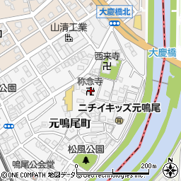 愛知県名古屋市南区元鳴尾町380周辺の地図