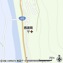 静岡県浜松市天竜区佐久間町大井2423周辺の地図
