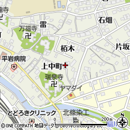 愛知県名古屋市緑区鳴海町上中町15周辺の地図