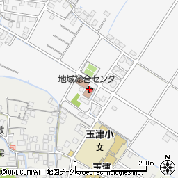 玉津会館・公民館周辺の地図