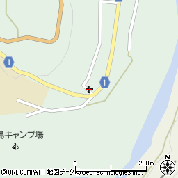 静岡県浜松市天竜区佐久間町中部180周辺の地図