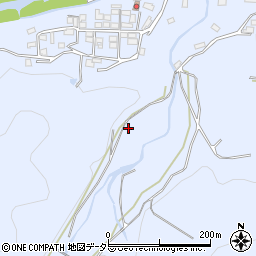 岡山県真庭市草加部822周辺の地図
