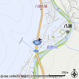 京都府京都市左京区八瀬近衛町338周辺の地図