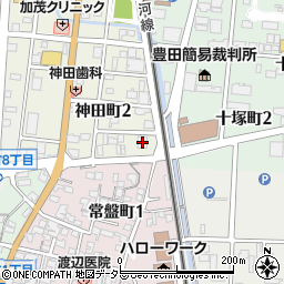 タカラスタンダード株式会社　豊田営業所周辺の地図