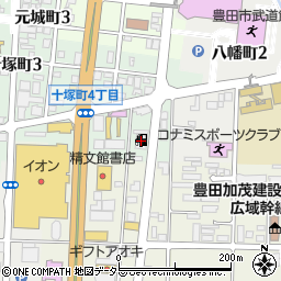 ＥＮＥＯＳ十塚町ＳＳ周辺の地図