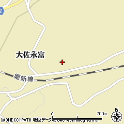 岡山県新見市大佐永富1381周辺の地図