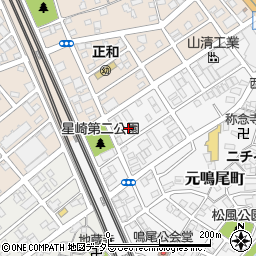 愛知県名古屋市南区元鳴尾町37周辺の地図