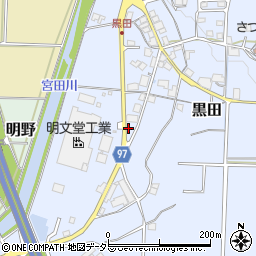 兵庫県丹波篠山市黒田492周辺の地図