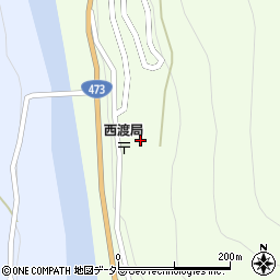 静岡県浜松市天竜区佐久間町大井2418-2周辺の地図