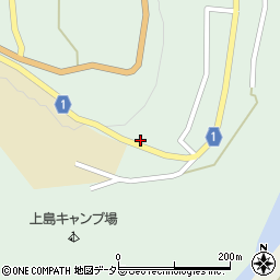 静岡県浜松市天竜区佐久間町中部336-1周辺の地図