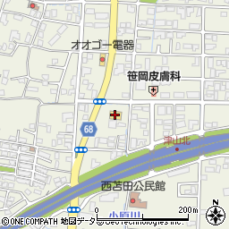 ジョイ津山周辺の地図