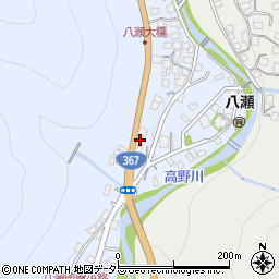 京都府京都市左京区八瀬近衛町331周辺の地図