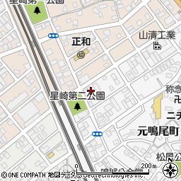 愛知県名古屋市南区元鳴尾町2周辺の地図